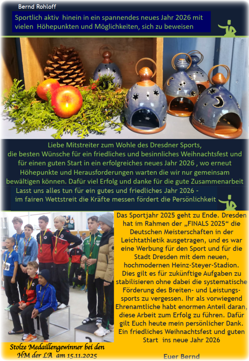 Präsentation zum Jahresende vom Vorstand des SVL